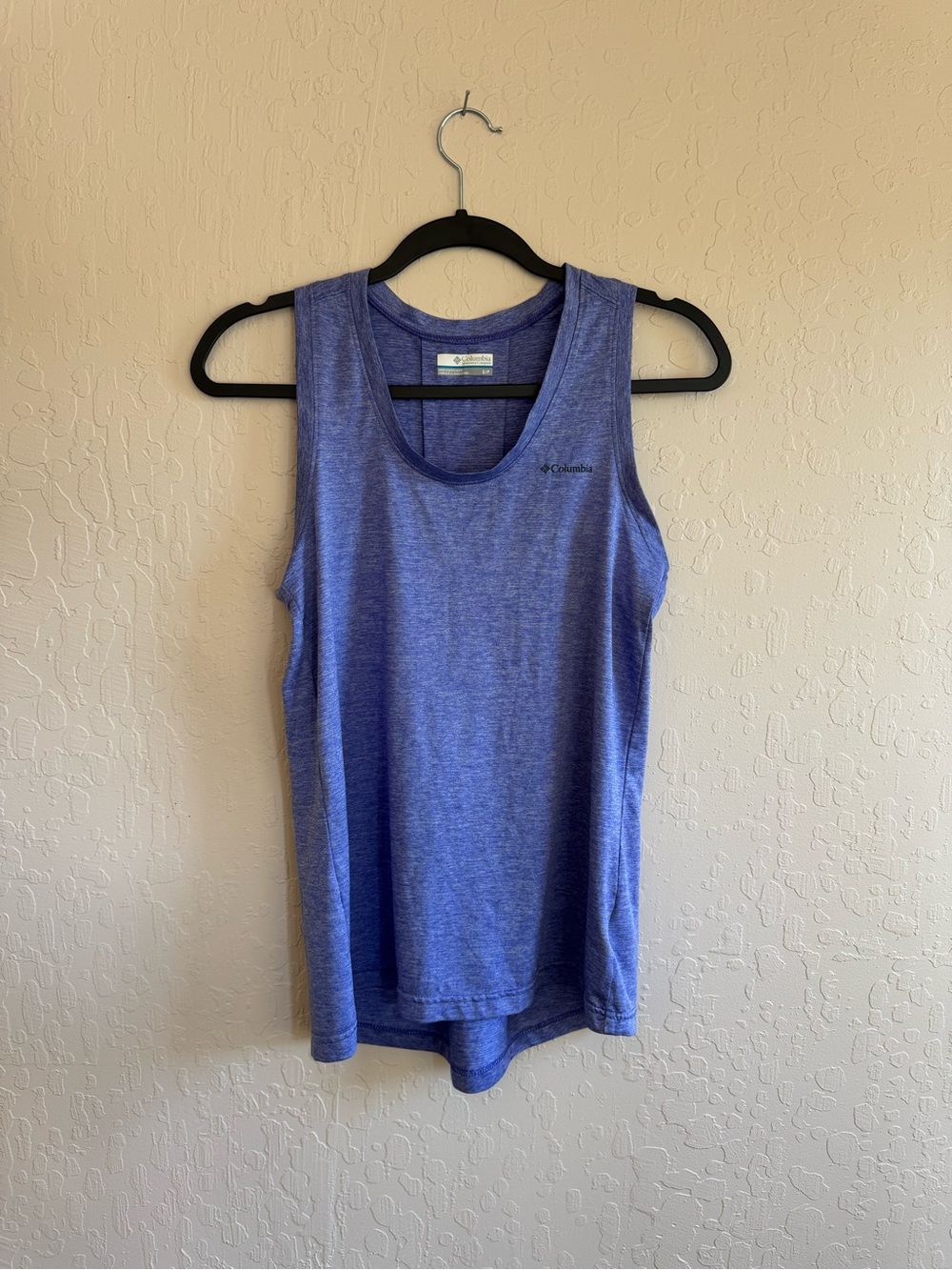 Columbia Heather Indigo Performance Tank Top